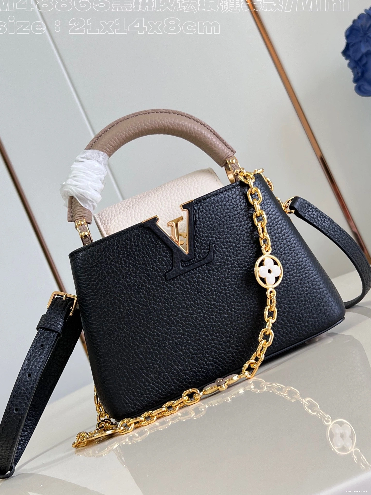FS CHEAP LOUIS CAPUCINES VUITTON MINI-21*14*8CM 0717
